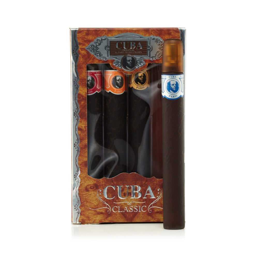Blue Gold Orange Red Gift Set for Men by Cuba Product image 2
