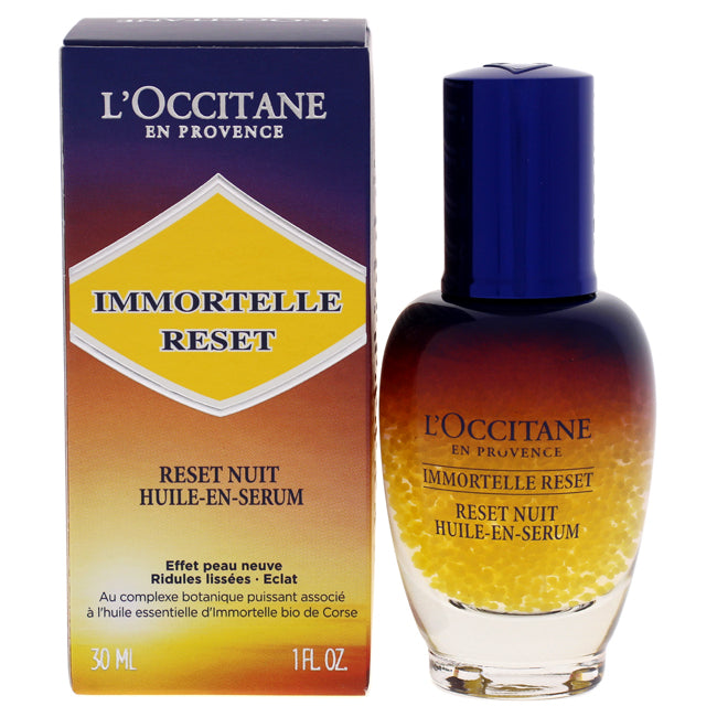 アイケア L'Occitane Immortelle Reset Oil-in-Serum Immortelle Overnight Reset Oil-in-Serum 1 fl. oz | L