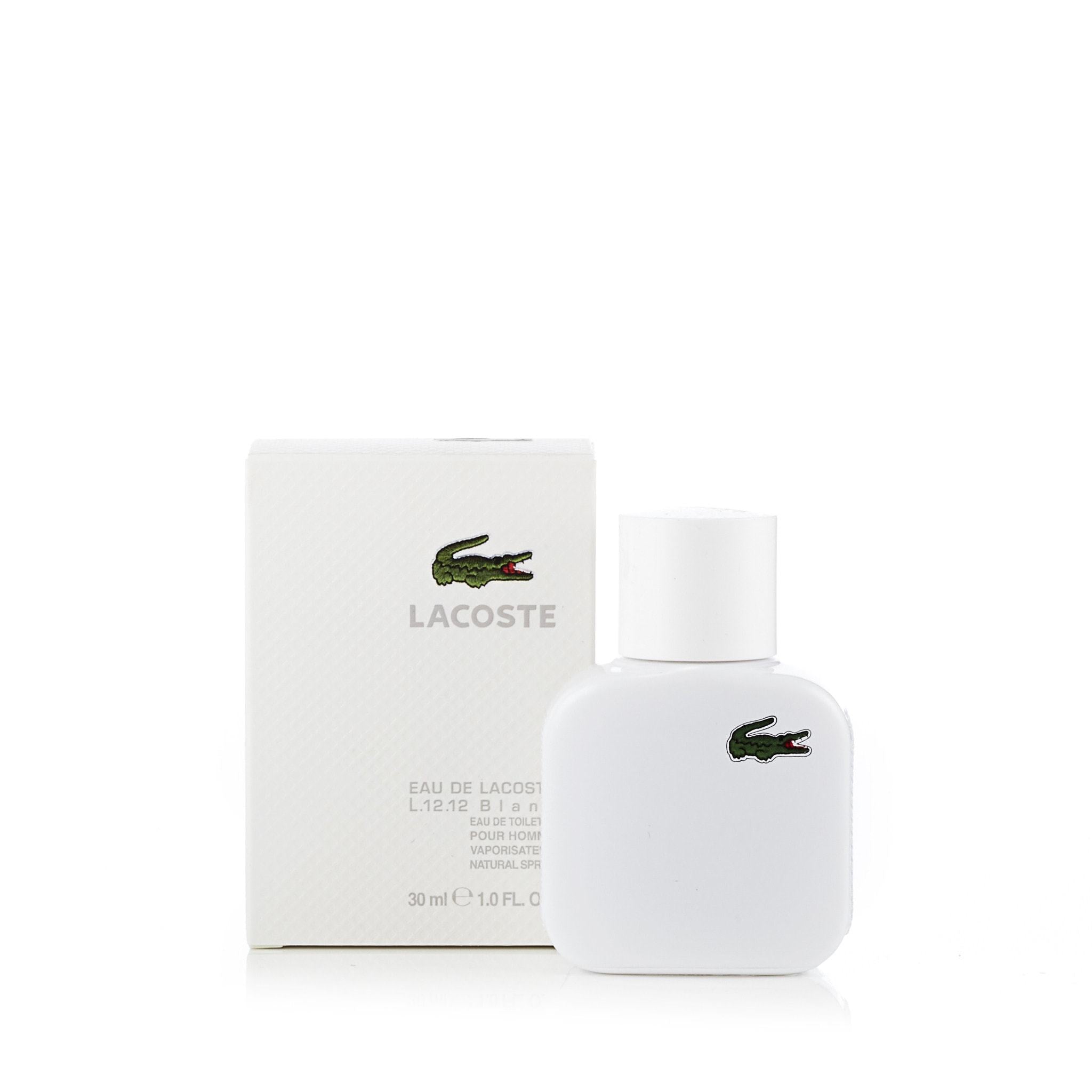 Eau De Lacoste L.12.12 White For Men By Lacoste Eau Toilette Spray – Perfumania