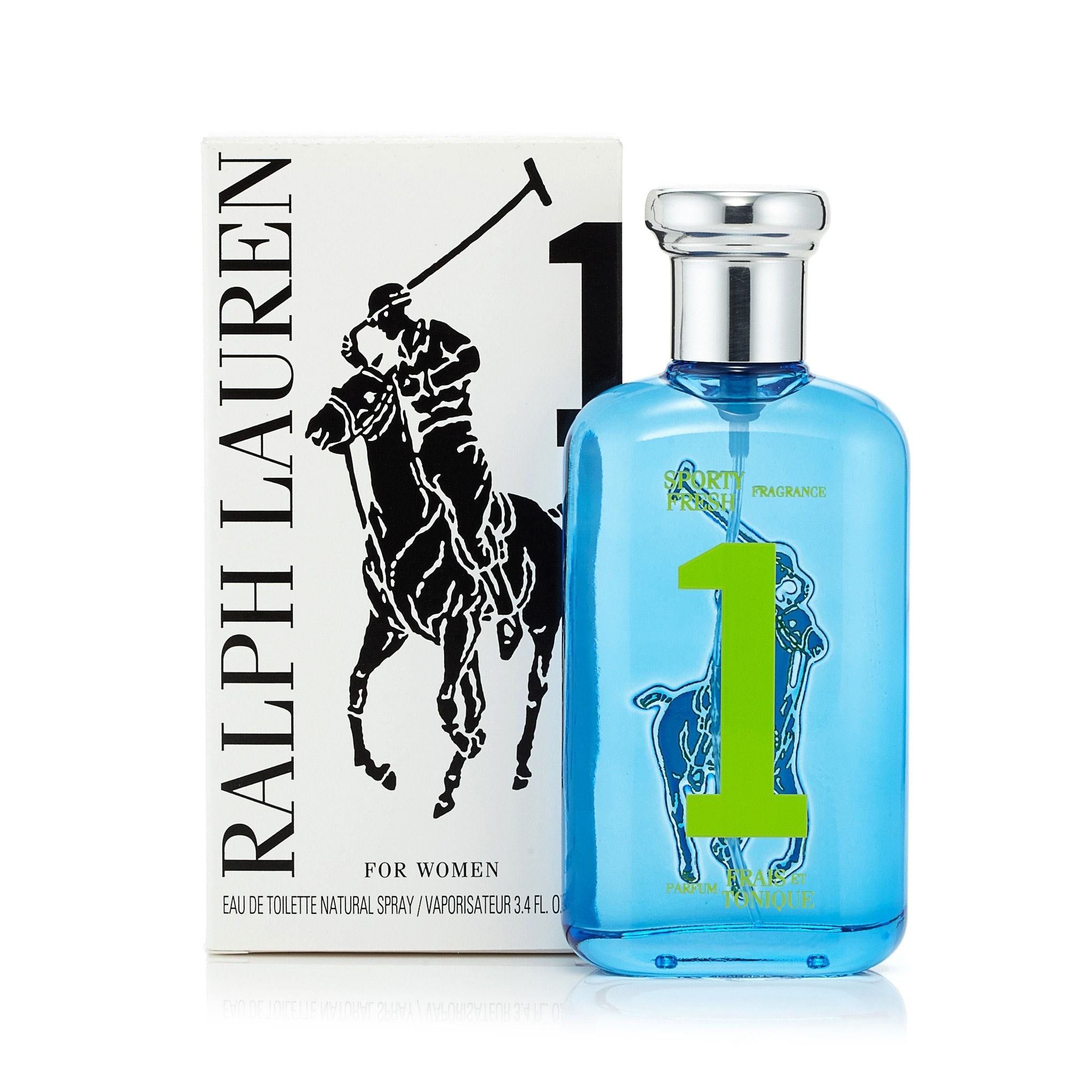 Ralph Lauren 3.4 oz No.1 Polo Big Pony Blue Eau De Toilette Spray for Men  by Ralph Lauren
