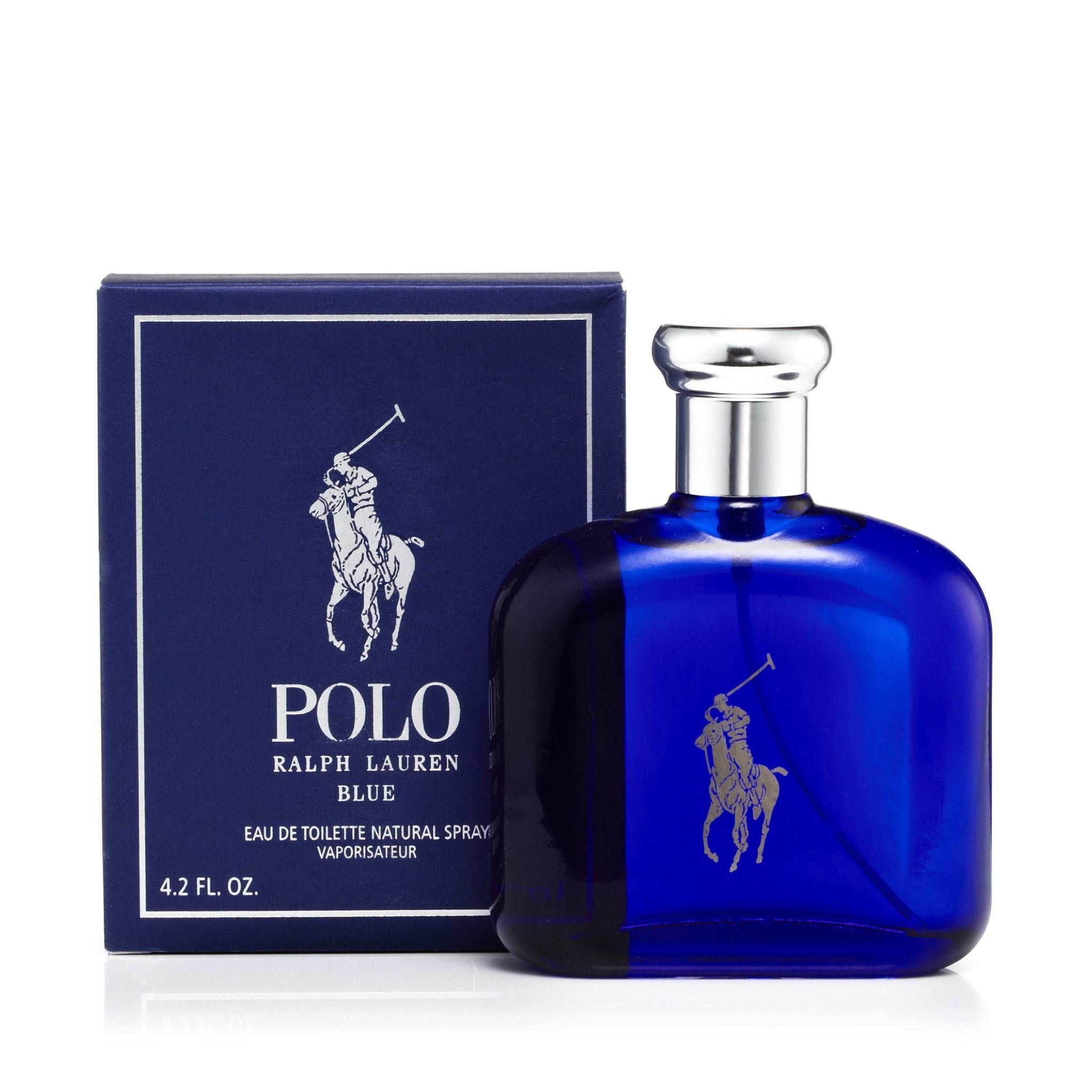 Men's polo blue eau de toilette spray 4.2 oz Clearance