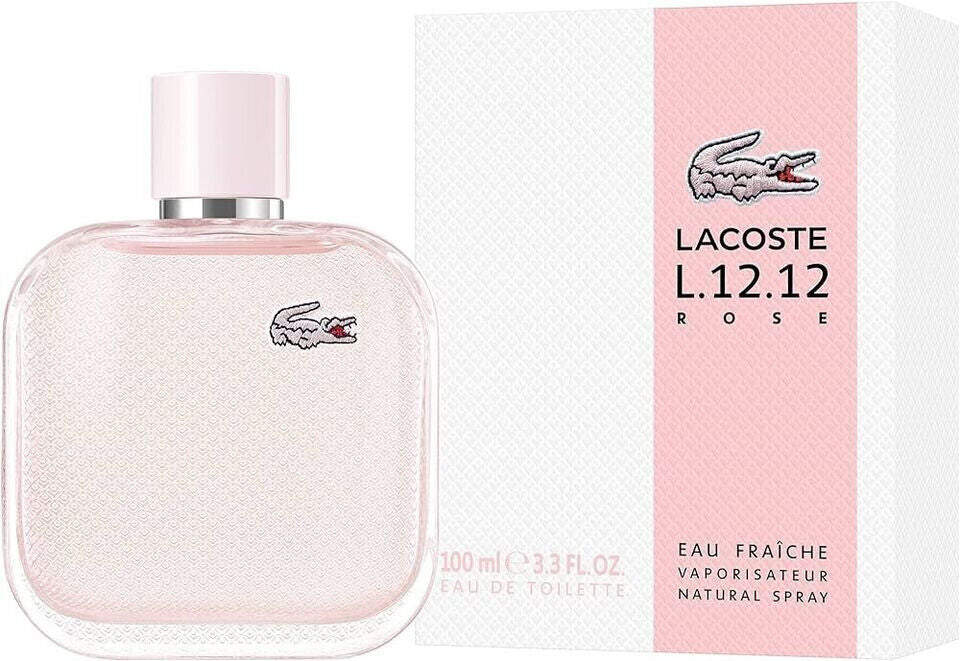 L 12.12 Rose Eau Fraiche Eau de Toilette Spray for Women by Lacoste