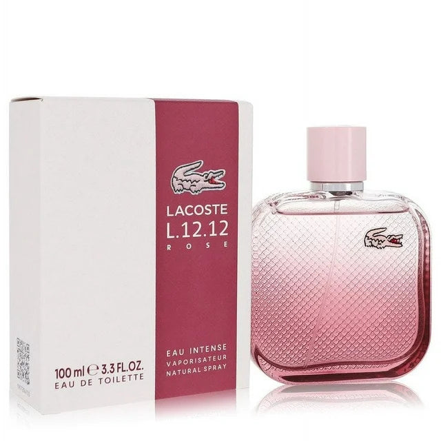 L 12.12 Rose Eau Intense Eau de Toilette Spray for Women by Lacoste