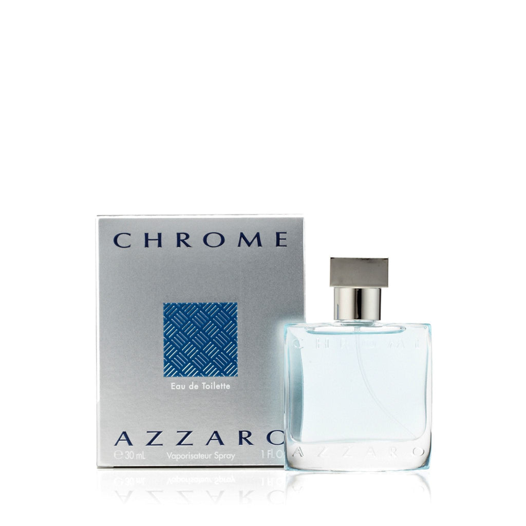 Chrome Eau de Toilette Spray for Men by Azzaro
