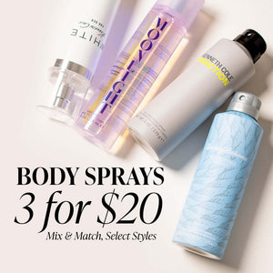 Body Sprays 3 for $20 Mix & Match, Select Styles