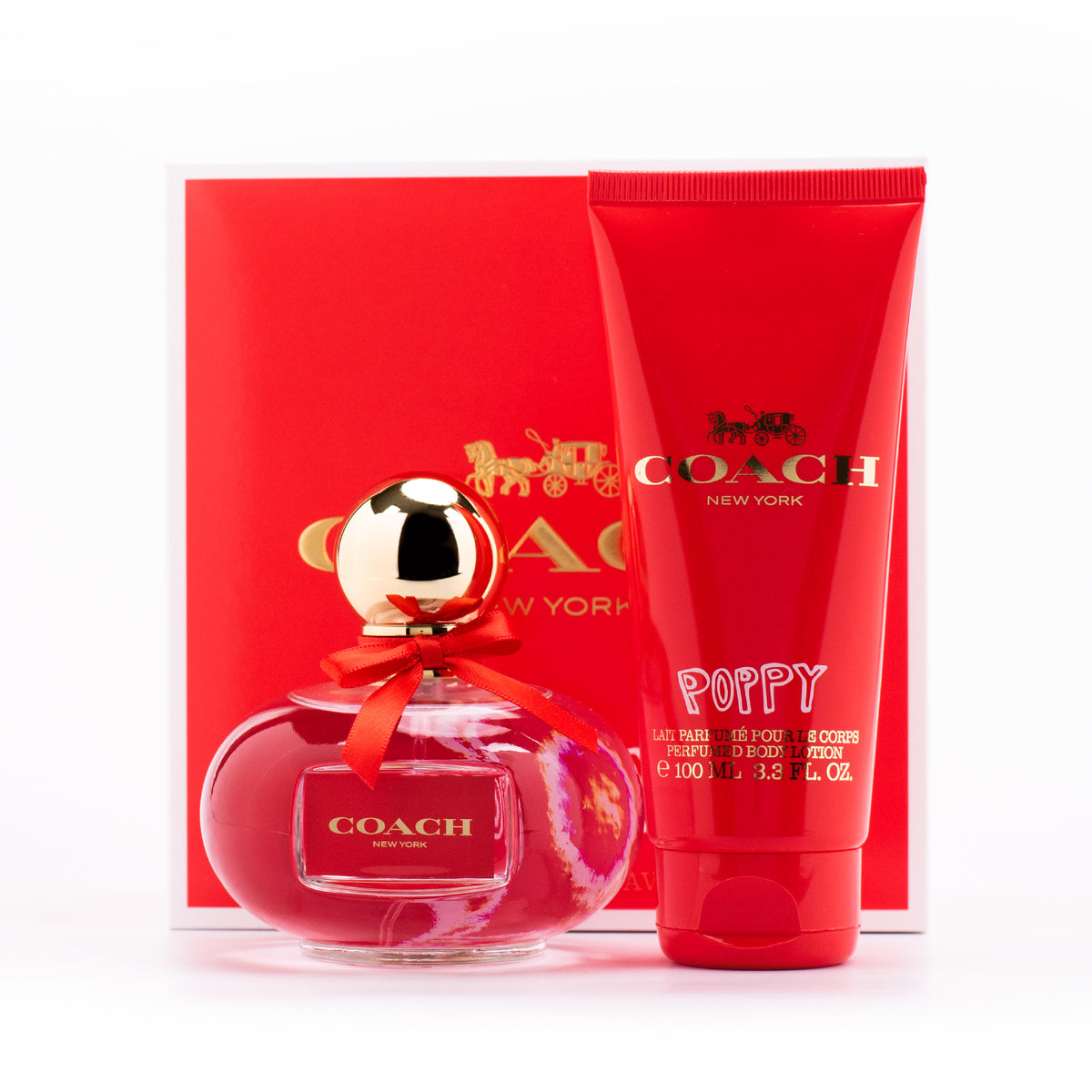 Poppy Gift Set with EDP 3.3 oz. and Body Lotion 3.3 oz.