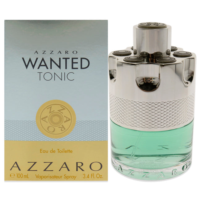 Wanted Tonic  Eau De Toilette Spray for Men by Azzaro