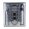 Fakhar 3-Piece Gift Set with 3.4 oz. Eau de Parfum, 6.7 oz Body Spray, and 10.0 Air Freshener