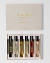 Marley Discovery Gift Set which contains six Marley Brand perfumes at 0.33 oz. each