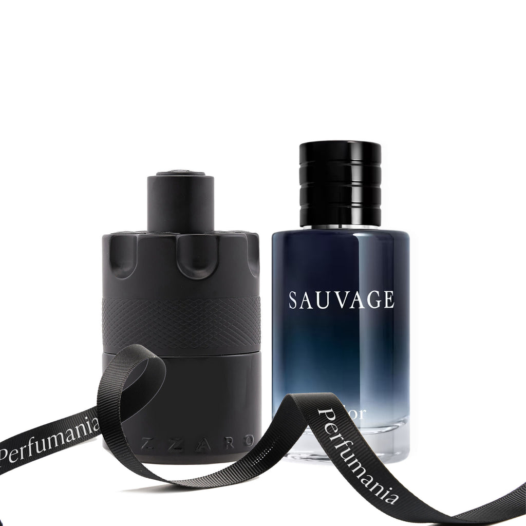 The Most Wanted Intense Eau de Parfum 3.38 oz. by Azzaro and Sauvage Eau de Toilette 3.4 oz. by Christian Dior