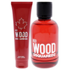 Red Wood 2 Piece Gift Set
