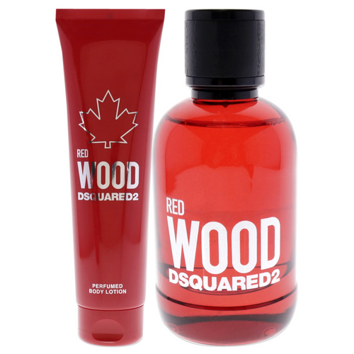 Red Wood 2 Piece Gift Set