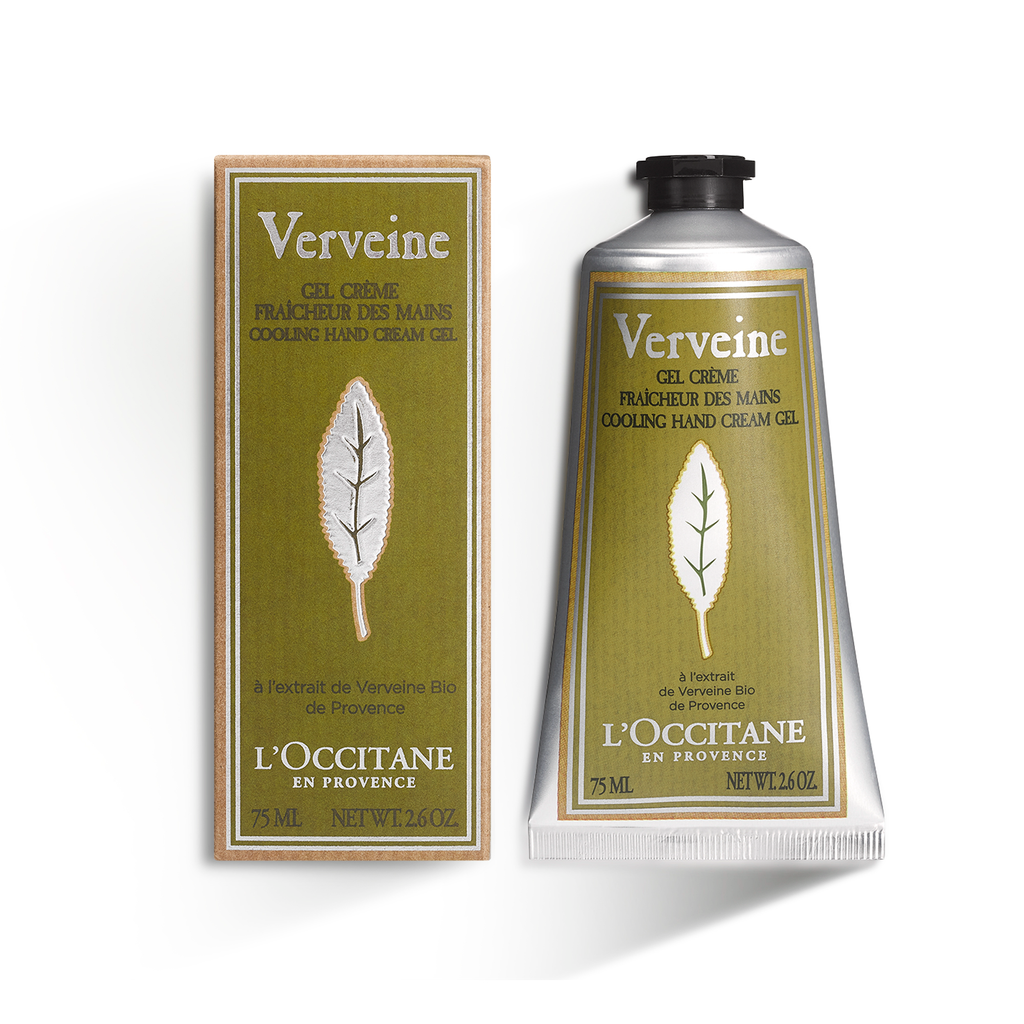 Verveine Cooling Hand Cream Gel by LOccitane for Unisex - 2.6 oz Hand Cream