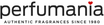 Perfumania logo with text 'Authentic Fragrances Since 1980' on a white background