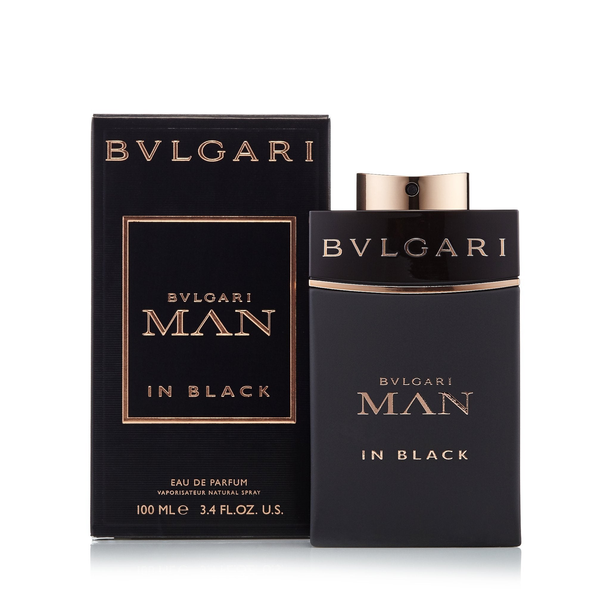 Man in Black Eau de Parfum Spray for Men by Bvlgari 3.4 oz.