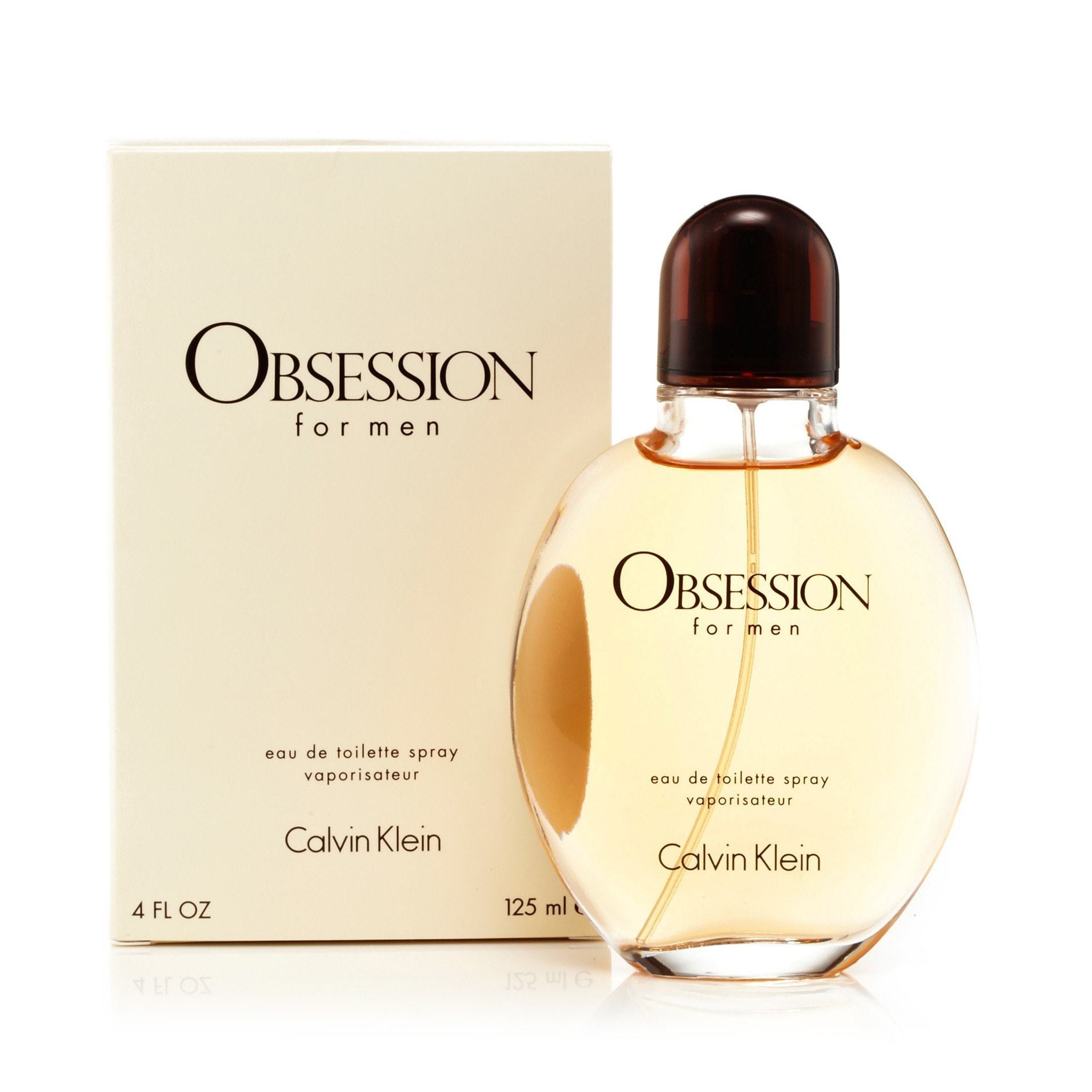Obsession For Men By Calvin Klein Eau De Toilette Spray 4.0 oz.