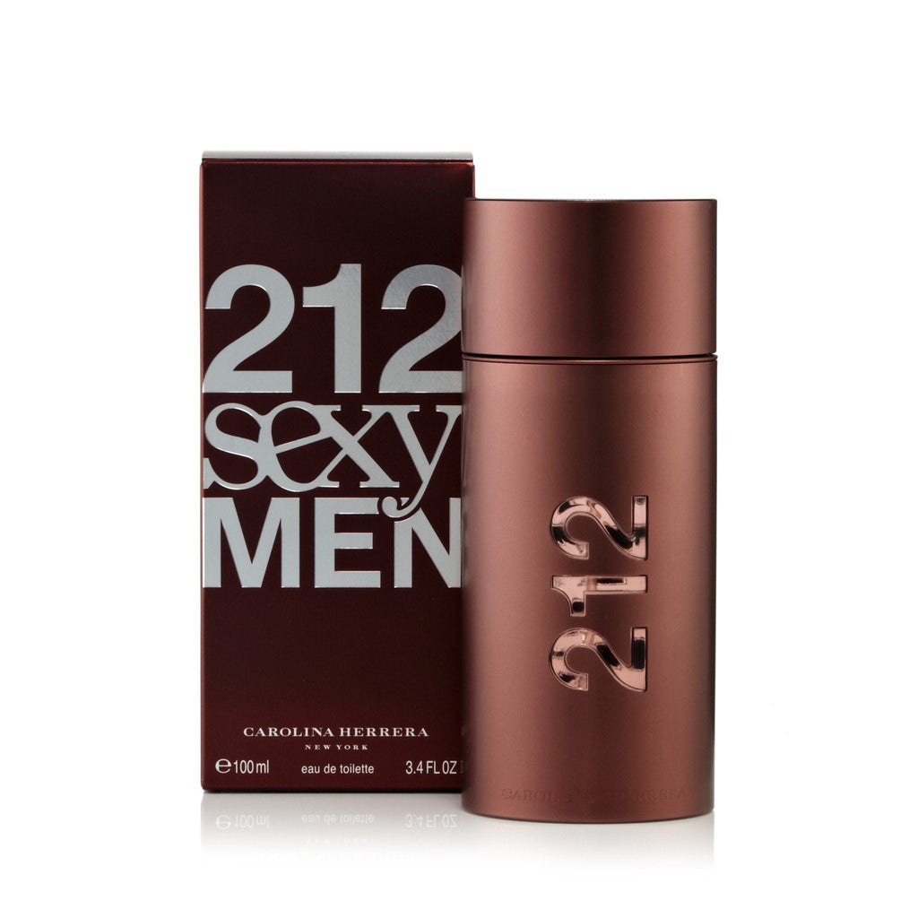 Carolina Herrera 212 Sexy Men Eau de Toilette Mens Spray 3.4 oz.