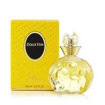 Dolce Vita Eau de Toilette Spray for Women by Dior 3.4 oz.