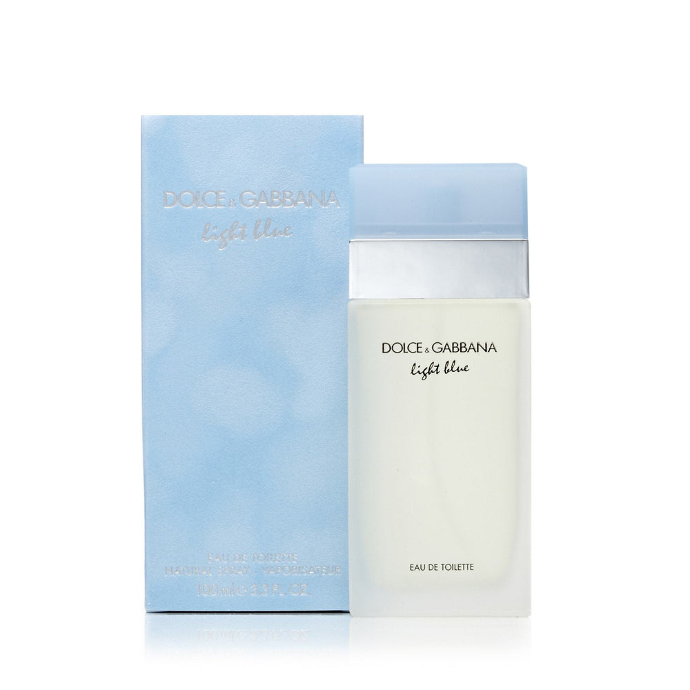 Light Blue For Women By Dolce & Gabbana Eau De Toilette Spray 3.4 oz with bottle and box