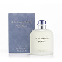Dolce and Gabbana Light Blue Eau De Toilette For Men 6.7 oz.