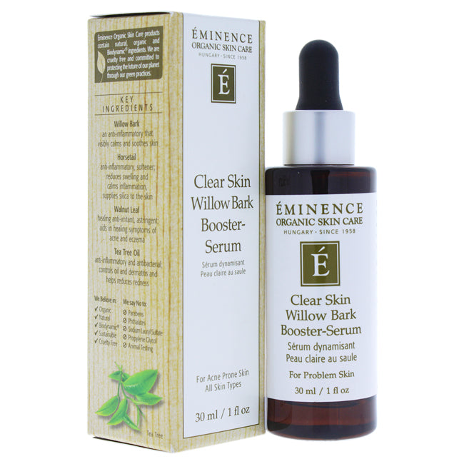 Clear Skin Willow Bark Booster-Serum by Eminence for Unisex - 1 oz Serum