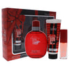 Sporting Red by Cosmo Designs for Men - 3 Pc Gift Set