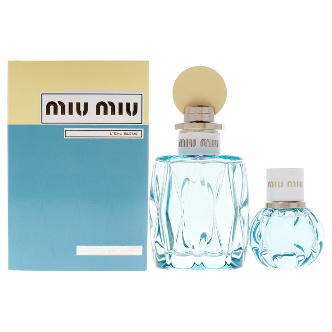 Leau Bleue by Miu Miu for Women - 2 Pc Gift Set – Perfumania