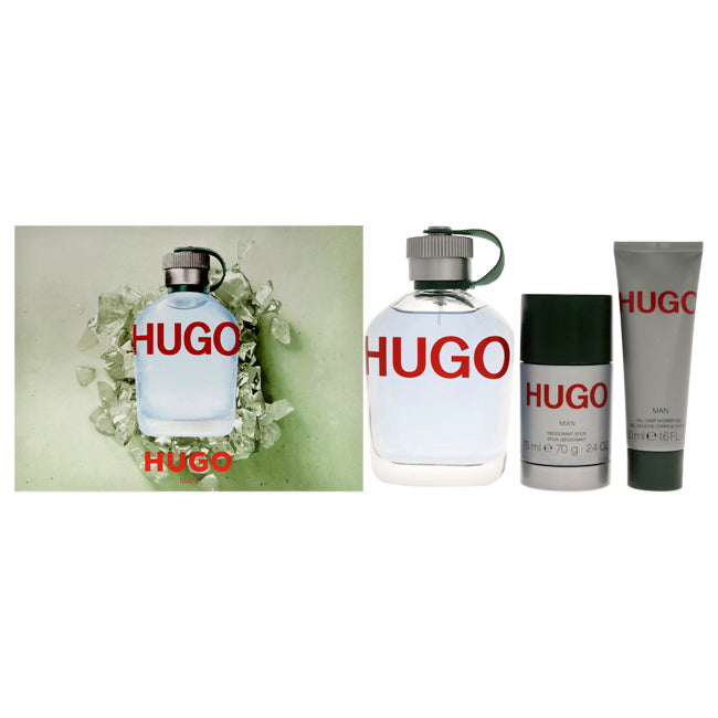 Hugo by Hugo Boss for Men - 3 Pc Gift Set – Perfumania