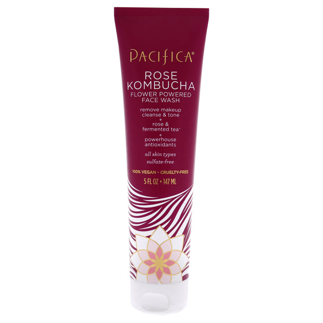 Rose Kombucha Flower Powered Face Wash by Pacifica for Unisex - 5 oz C