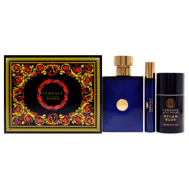 Dylan Blue by Versace for Men - 3 Pc Gift Set – Perfumania