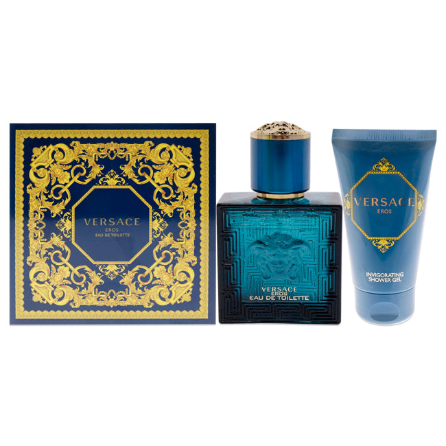 Versace Eros by Versace for Men 2 Pc Gift Set Perfumania