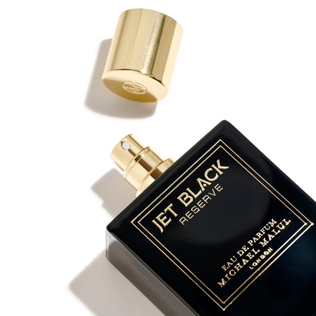 Jet Black Reserve Eau de Parfum Spray for Men by Michael Malul