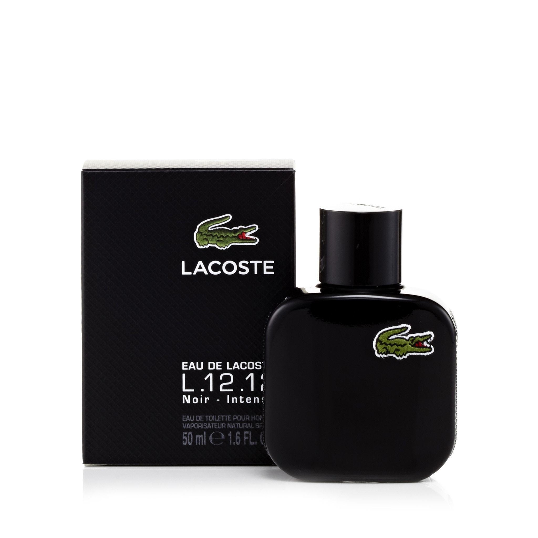 Lacoste L.12.12 Noir Eau de Toilette Mens Spray 1.7 oz.