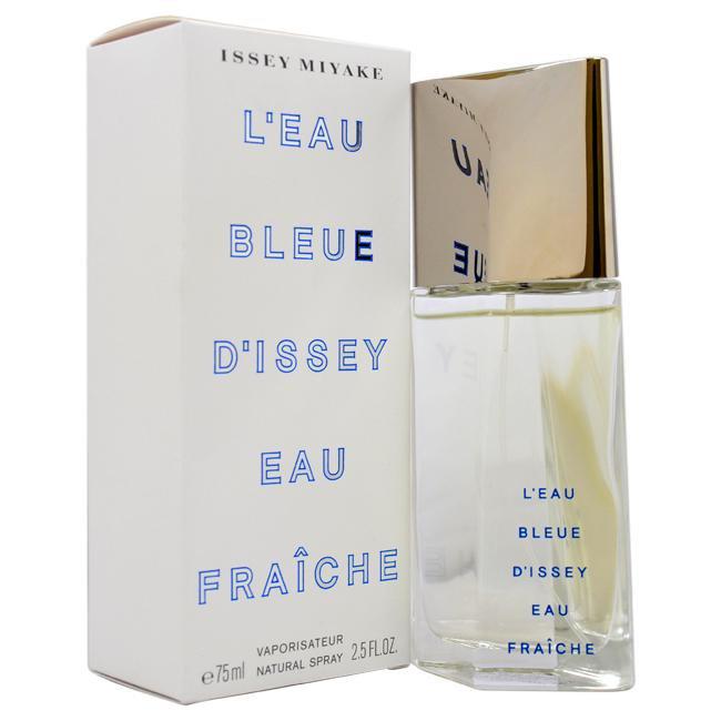 Leau Bleue Dissey Eau Fraiche by Issey Miyake for Men - 2.5 oz EDT Spray 