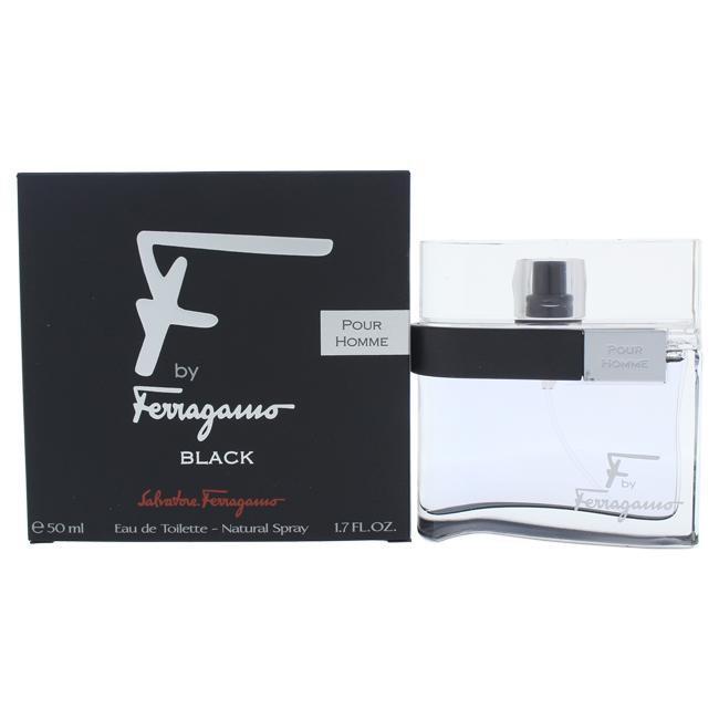 F By Ferragamo Black For Men By Salvatore Ferragamo Eau De Toilette Spray