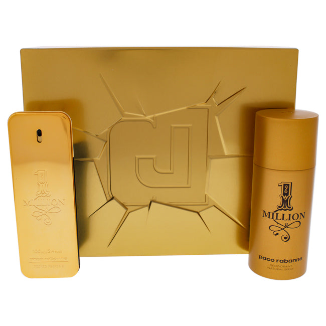 1 Million by Paco Rabanne for Men 2 Pc Gift Set Perfumania