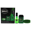 Brut by Faberge Co. for Men - 3 Pc Gift Set