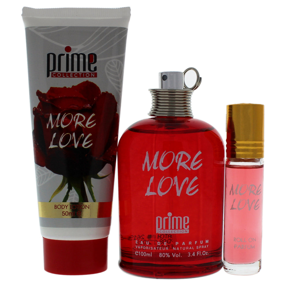 More Love by Prime Collection for Women - 3 Pc Gift Set Product image 1