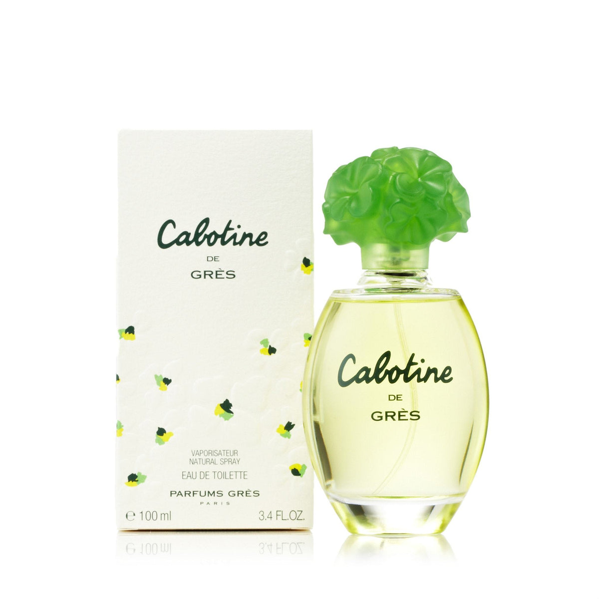 Parfums Gres Cabotine Eau de Toilette Womens Spray 3.4 oz.