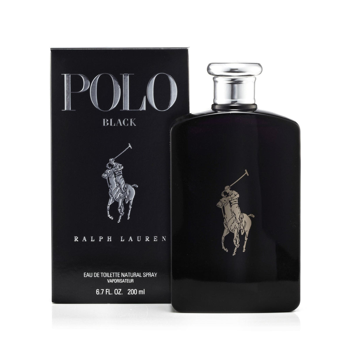 Ralph Lauren Polo Black Eau de Toilette Mens Spray 6.7 oz. 