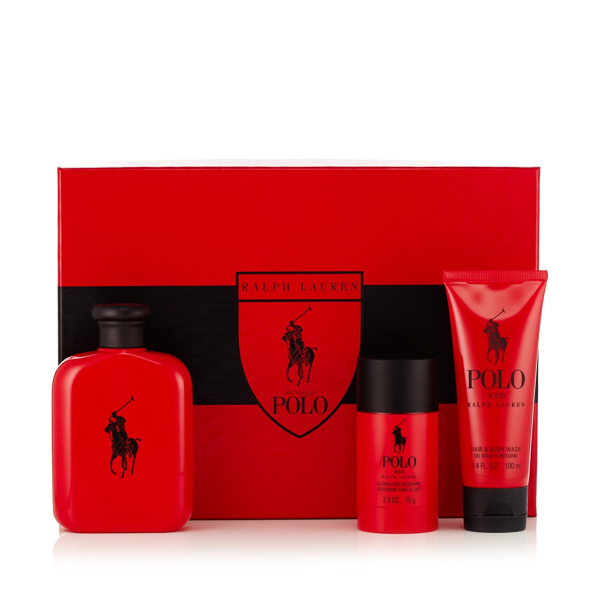 Red polo cologne set Clearance
