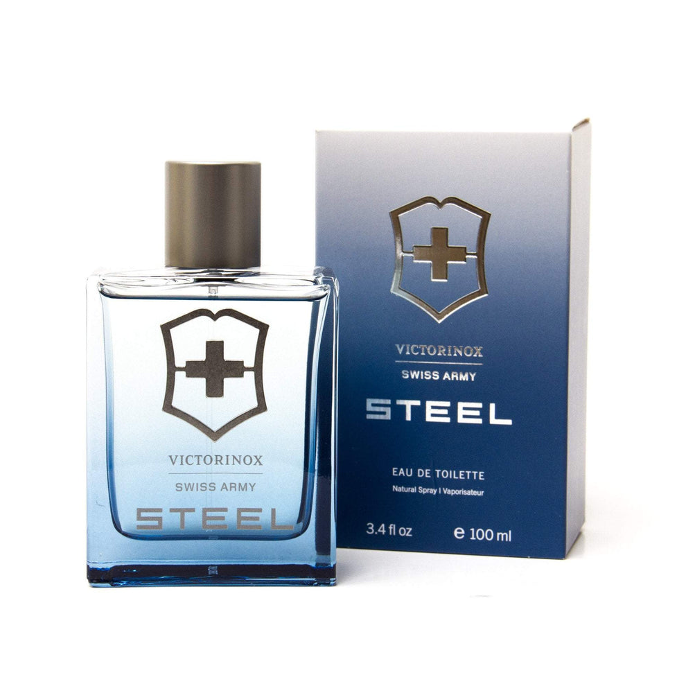 Steel Swiss Army Eau de Toilette Spray for Men by Victorinox Product image 1