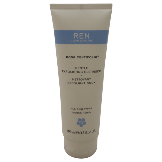 Rosa Centifolia Gentle Exfoliating Cleanser by REN for Unisex - 3.3 oz