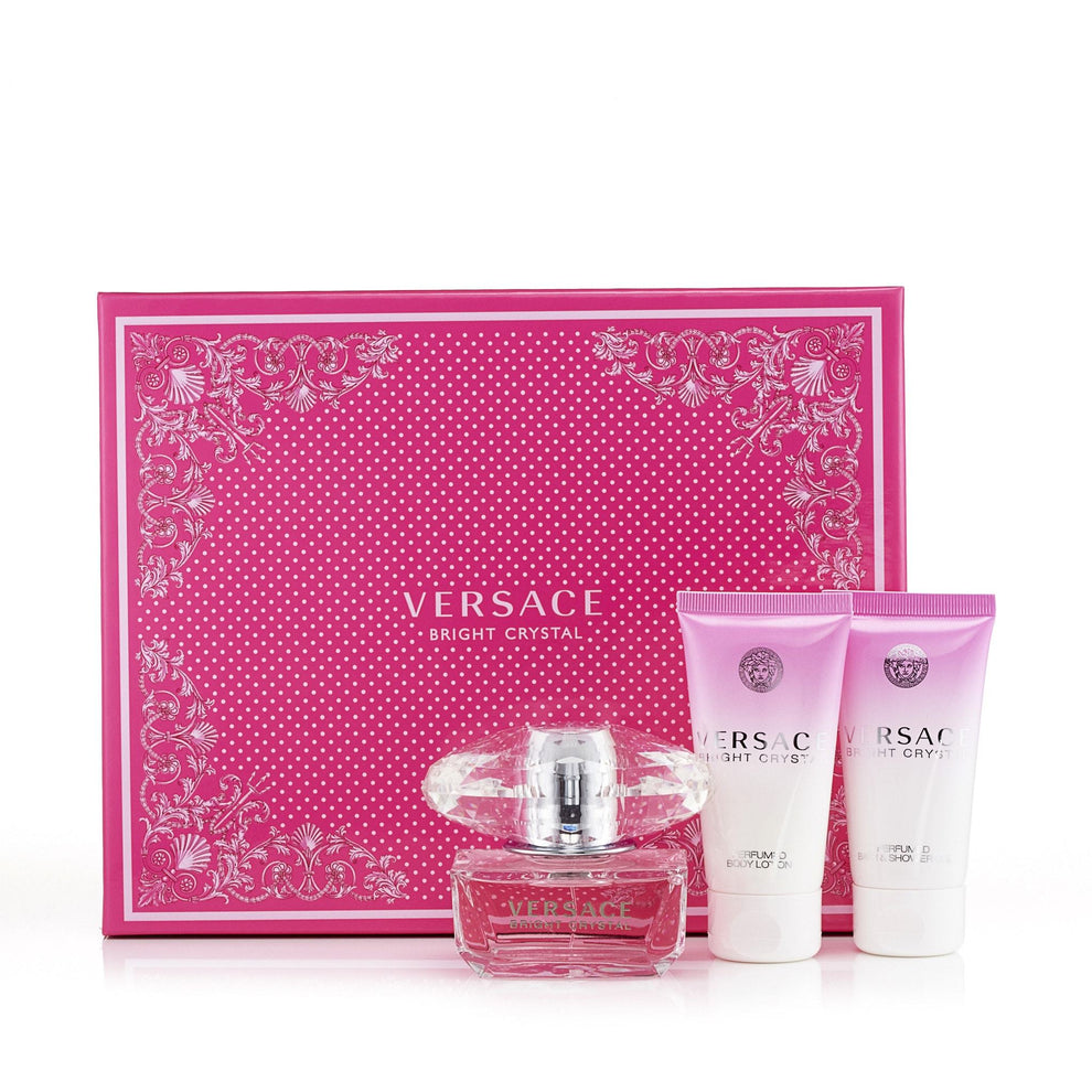 Bright Crystal Gift Set Eau de Toilette Body Lotion and Shower Gel for Women by Versace Product image 2