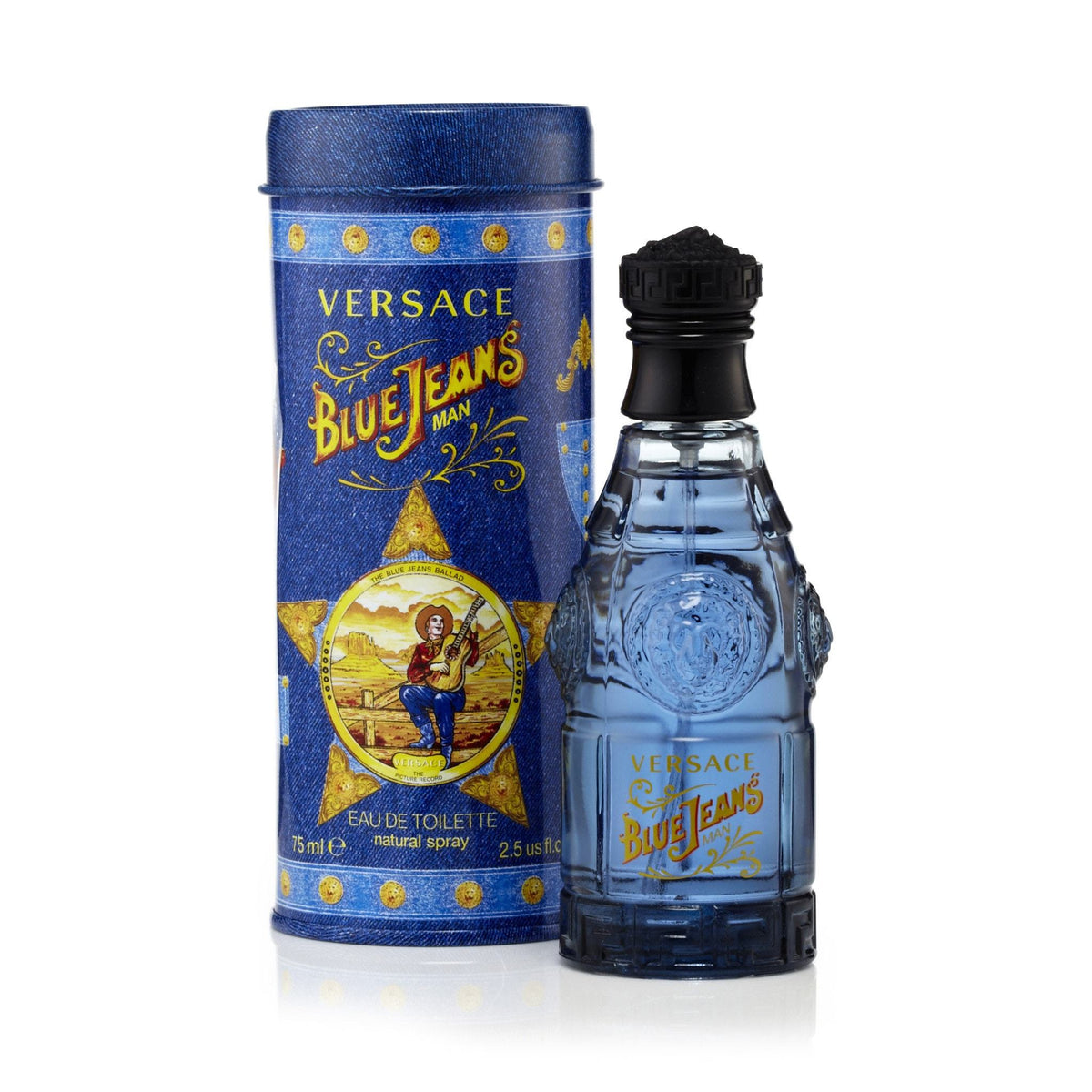 Versus Blue Jeans For Men By Gianni Versace Eau De Toilette Spray