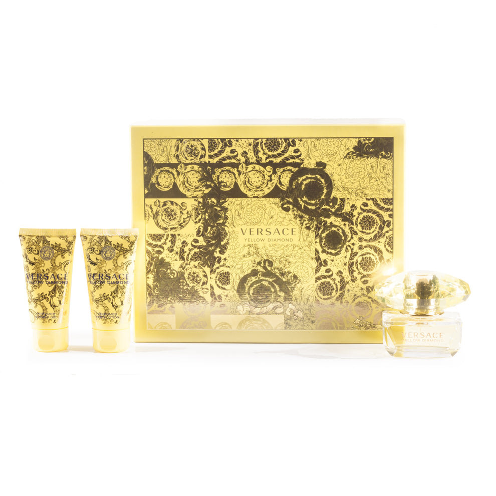 Yellow Diamond Gift Set Eau de Toilette, Body Lotion and Shower Gel for Women by Versace Product image 1