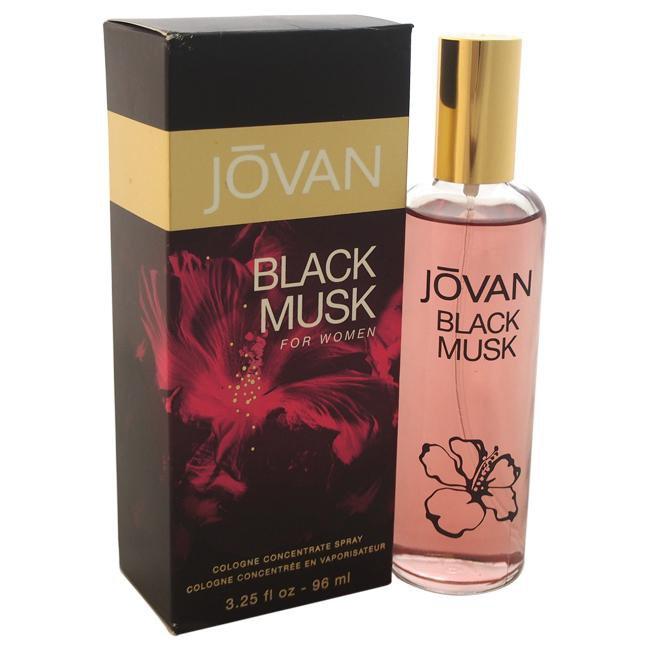 JOVAN BLACK MUSK BY JOVAN FOR WOMEN - COLOGNE CONCENTRATE SPRAY