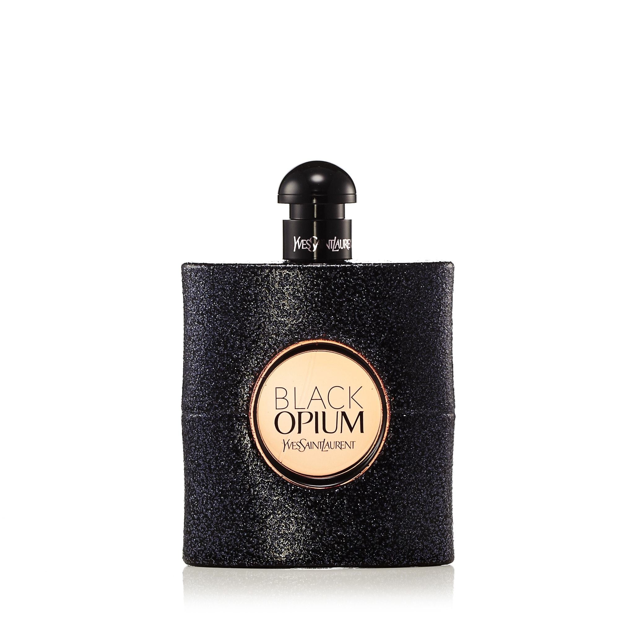 Black Opium Intense by Yves Saint Laurent Eau de Parfum Spray 3 oz and A Mystery Name Brand Sample vile