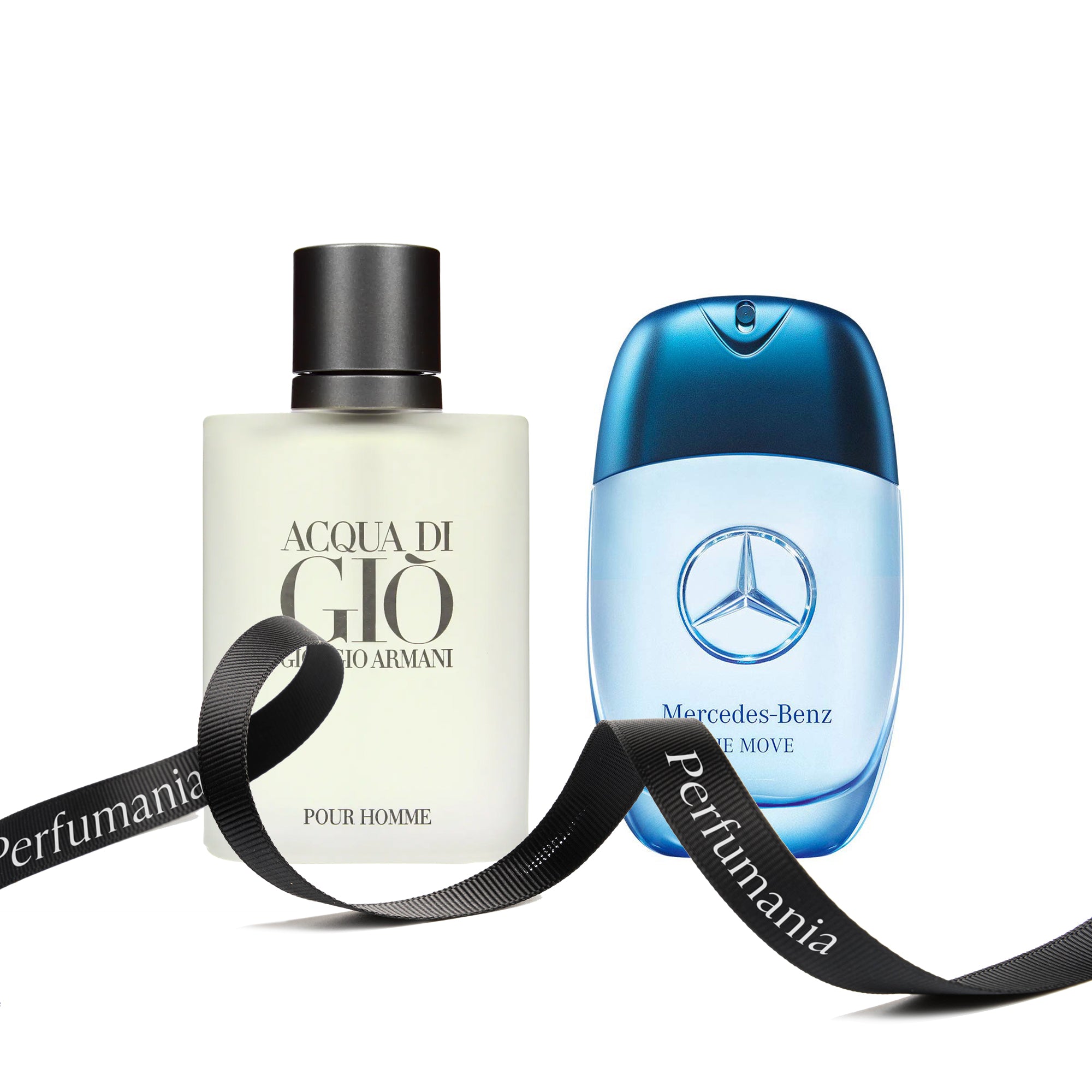 Bundle for Men: Acqua di Gio by Armani and Express Yourself by Mercedes-Benz Featured image